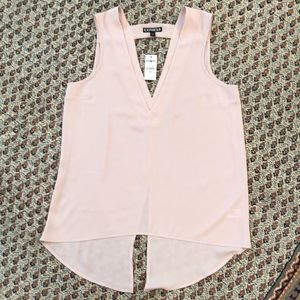 NWT Express Hi-low Dusty Pink Tunic size XS